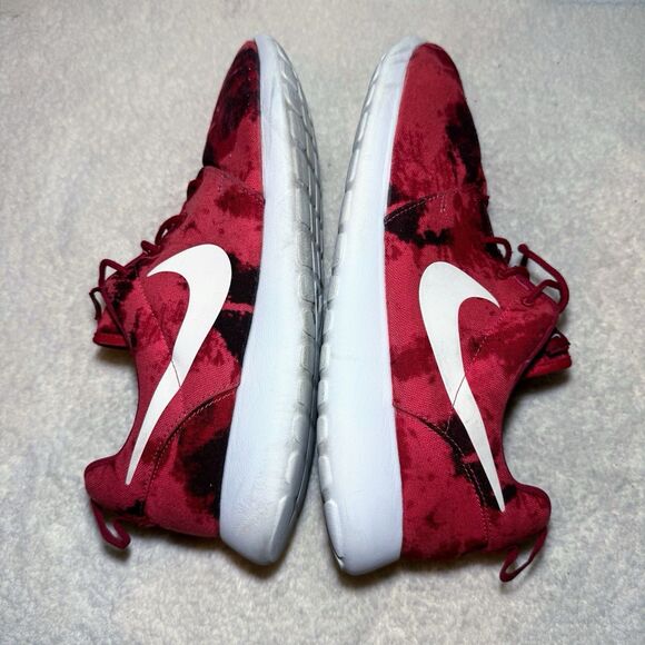 Nike Roshe One Print 655206-615 "Red Camo" 2014 Men’s Running Shoes Size 13 - Picture 6 of 8